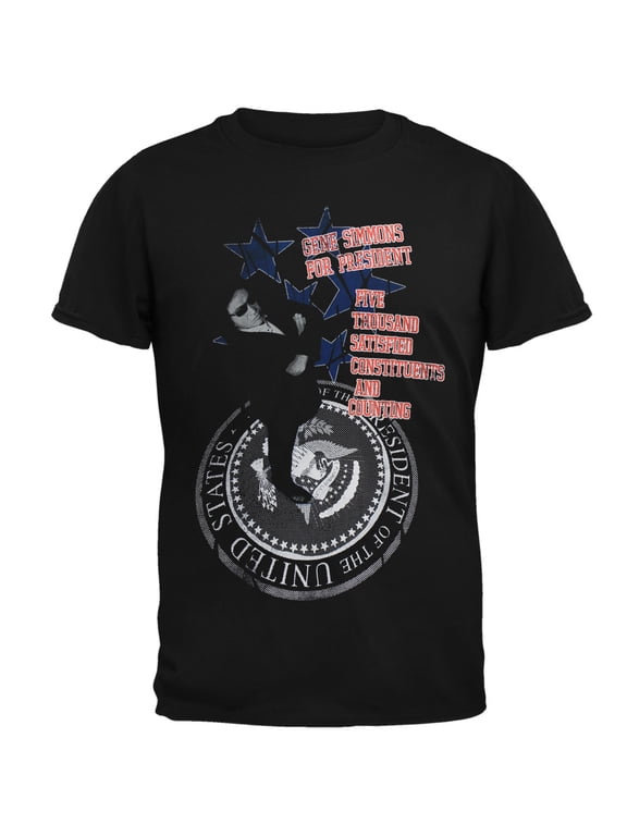 Men's Gene Simmons For President Short Sleeve T Shirt