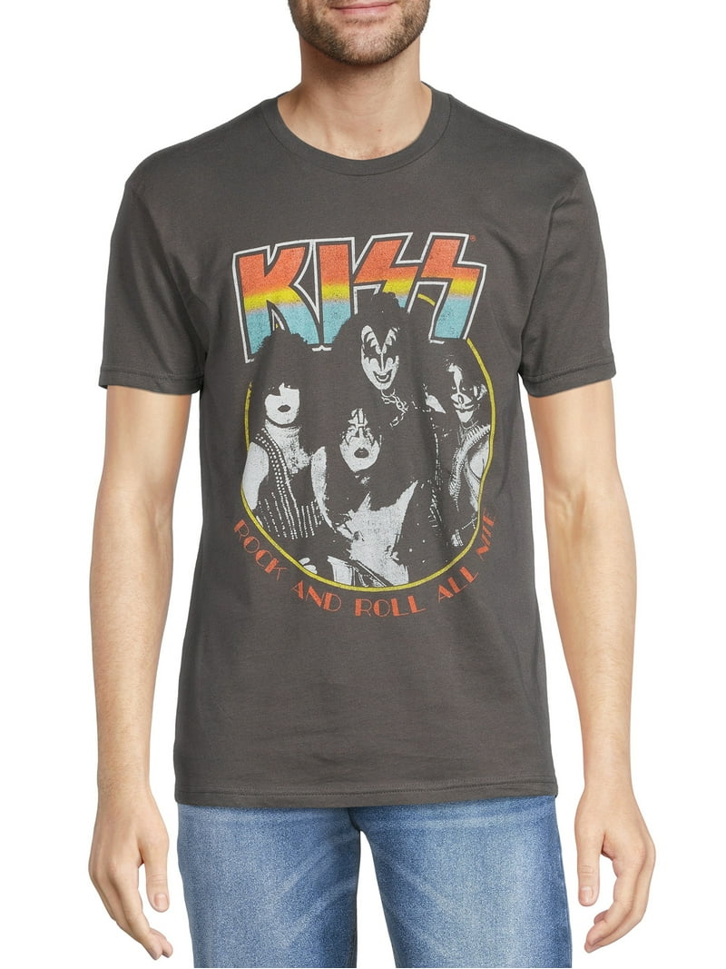 KISS Men's Graphic T-Shirt - Short Sleeve, Sizes S-3XL, 100