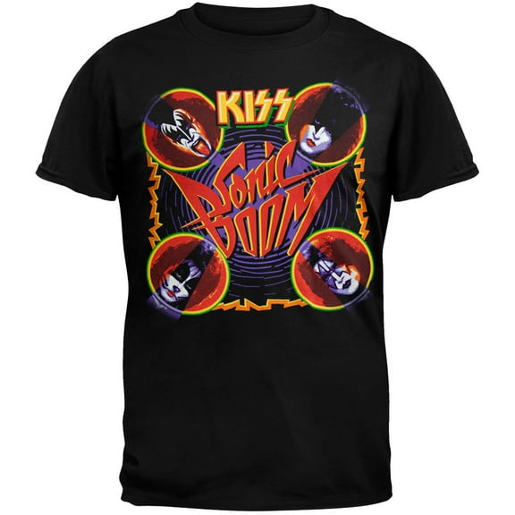 Kiss Men's Sonic Short Sleeve T Shirt
