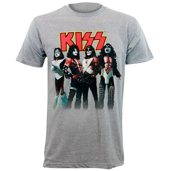 Kiss Men's Stance T-Shirt Heather Gray S