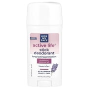 Kiss My Face Active Life Deodorant, Lavender 2.48 oz