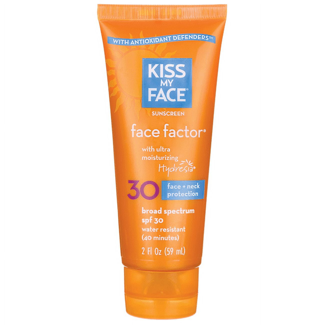 Kiss My Face Face Factor Face + Neck Protection Spf 30 2 fl oz Lotion