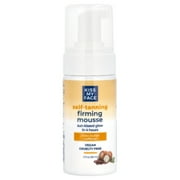 Kiss My Face Self Tanning Firming Mousse, Shea Butter Caffeine, 3 fl oz (89 ml)