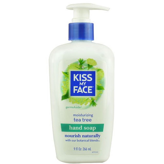 Kiss My Face Moisturizing Hand Soap, Tea Tree 9 oz