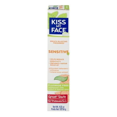 Kiss My Face Sensitive Gel Toothpaste 4.5 Ounce