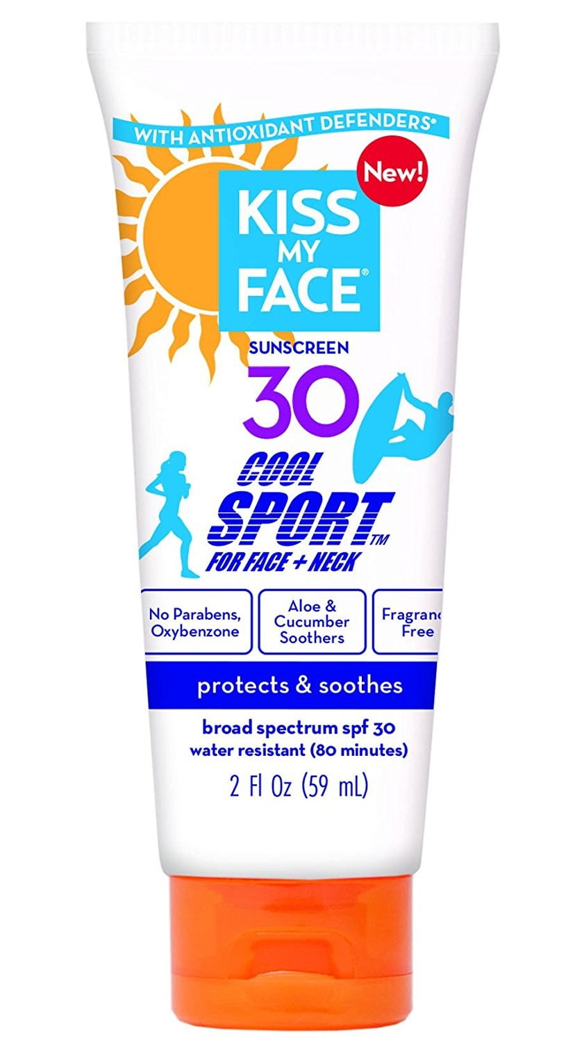 Kiss My Face Sunscreen 30 Cool Sport For Face Neck 2.0 Fl Oz