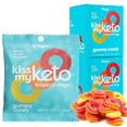 thumbnail image 1 of Kiss My Keto Gummies Candy – Low Carb Candy Gummy Rings, Keto Snack Pack – Healthy Candy Gummys – Vegan Candy, Keto Gummy Candy – Keto Candy Gummies (12-pack), 1 of 9