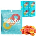 thumbnail image 1 of Kiss My Keto Gummies Candy – Low Carb Candy Gummy Rings, Keto Snack Pack – Healthy Candy Gummys – Vegan Candy, Keto Gummy Candy – Keto Candy Gummies (24-pack), 1 of 9
