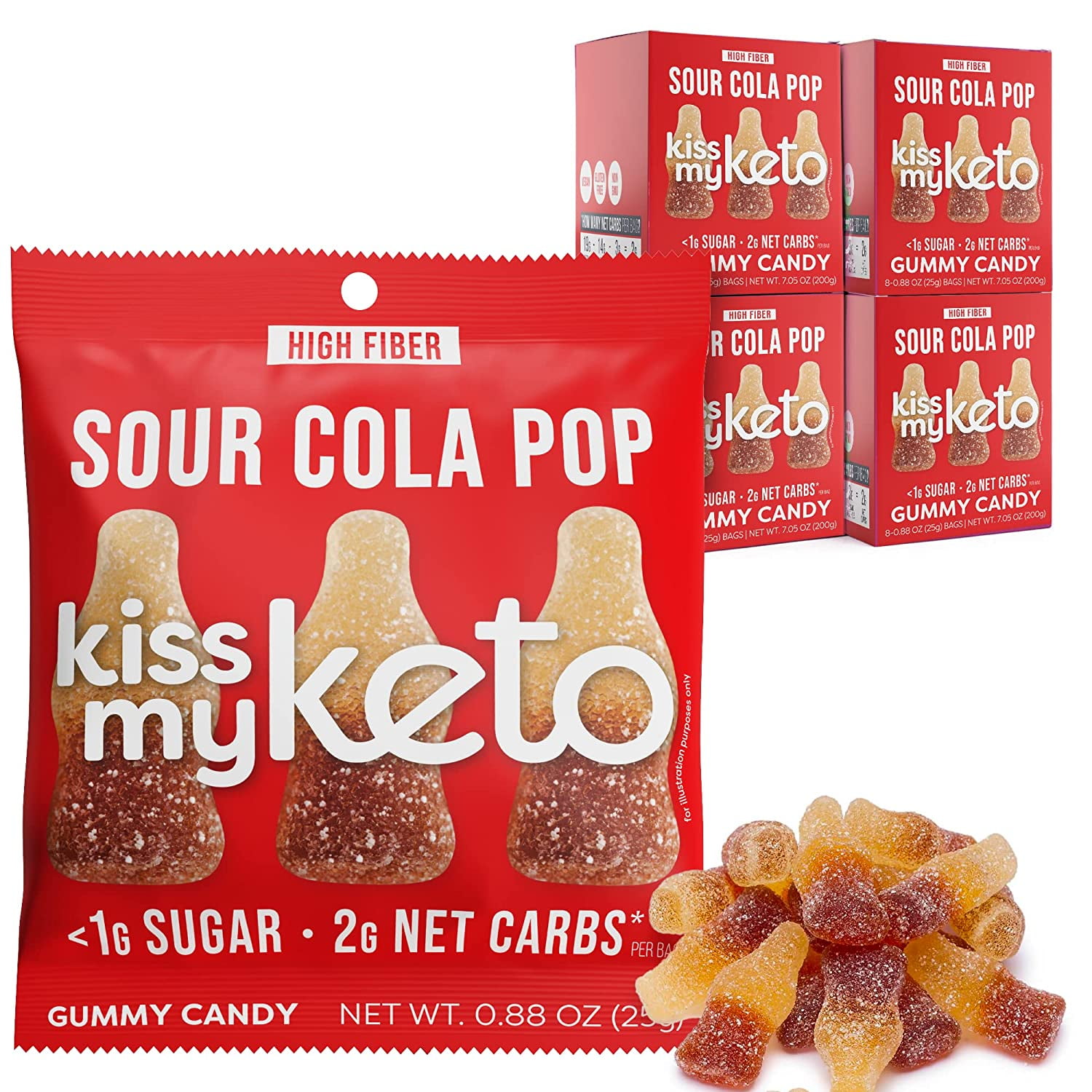 Sour Cola Gummies