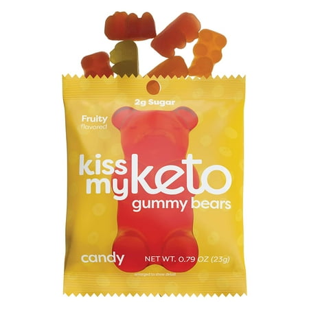 Kiss My Keto: Gummy Tropical Rings, 1.76 oz