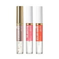 Kiss New York 3 PACK Lip Oil Gloss, Hydrating NonSticky Lip Oil, 100