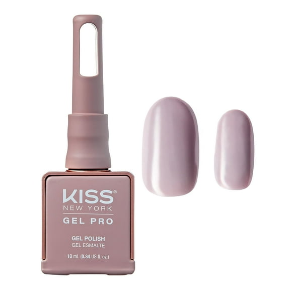 Kiss New York Gel Nail Polish Soak Off UV LED Gel Polish 10mL Nail Art Salon Manicure DIY HEMA FREE, TPO FREE, Made in USA (London Sky)