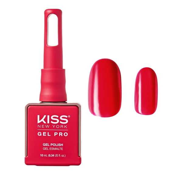 Kiss New York Gel Nail Polish Summer Collection Soak Off UV LED Gel Polish 10mL Nail Art Salon Manicure DIY HEMA FREE, TPO FREE, Made in USA (Sweet & Sour)