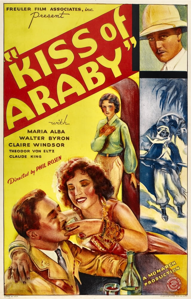 Kiss Of Araby Canvas Art -  (11 x 17)