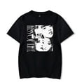 thumbnail image 1 of Kiss Of Life Born To Be XX Album Cotton Short Sleeve T-Shirt Kpop Streetwear Summer Crewneck for Men & Women,XS,Black, 1 of 5