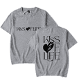 thumbnail image 1 of Kiss Of Life Merch Midas Touch T-shirt t shirt Kpop Music Men Women Short Sleeve Tee Summer Crewneck Streetwear Top, 1 of 2