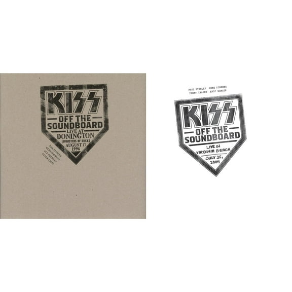 Kiss Off The Soundboard: Donington 1996 (Live) (3LP) & Kiss Off The Soundboard: Live In Virginia Beach (3LP)