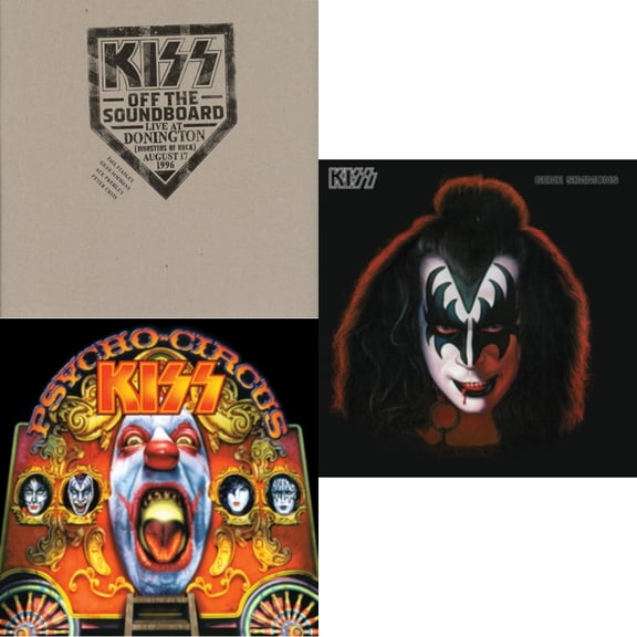 Kiss Off The Soundboard: Donington 1996 (Live) (3LP) & Psycho Circus & Gene Simmons