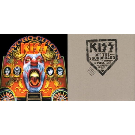 Kiss Off The Soundboard: Donington 1996 (Live) (3LP) & Psycho Circus