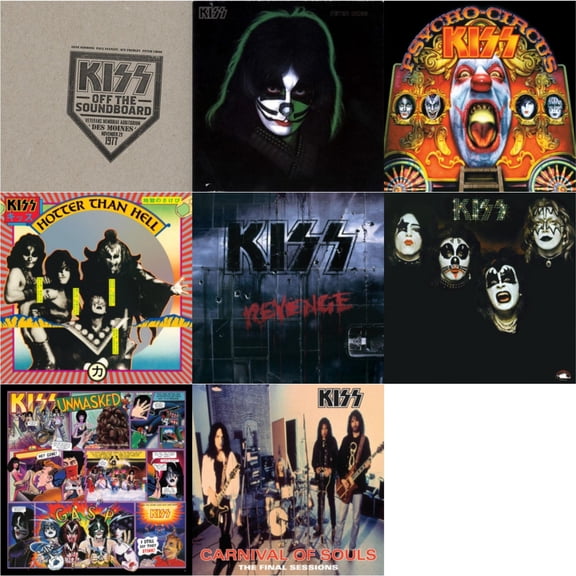 Kiss Off The Soundboard: Live In Des Moines (2LP) & Peter Criss & Psycho Circus & Hotter Than Hell & Revenge & Kiss & Unmasked & Carnival Of Souls