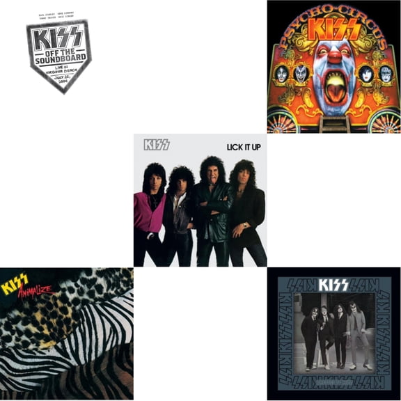 Kiss Off The Soundboard: Live In Virginia Beach (3LP) & Animalize & Lick It Up & Psycho Circus & Dressed To Kill