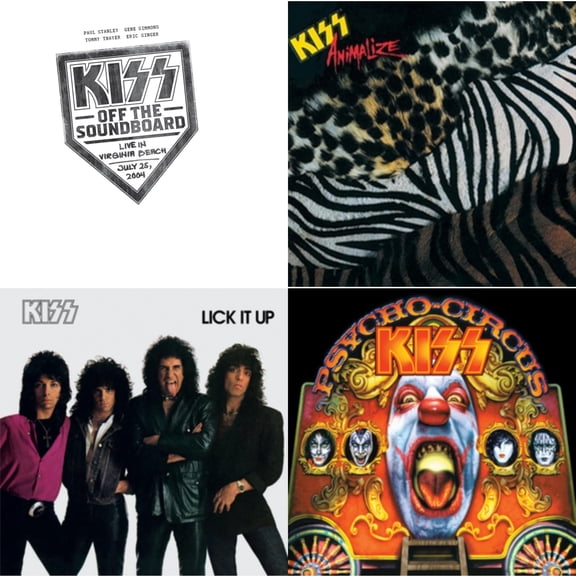 Kiss Off The Soundboard: Live In Virginia Beach (3LP) & Animalize & Lick It Up & Psycho Circus