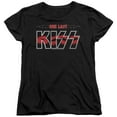 thumbnail image 1 of Kiss One Last Kiss S S Women's T-Shirt Black, 1 of 1