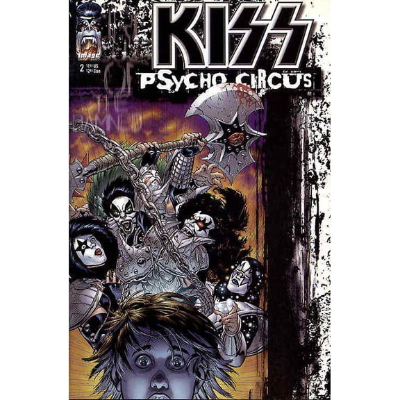 Kiss: Psycho Circus #2 (2nd) VF ; Image Comic Book