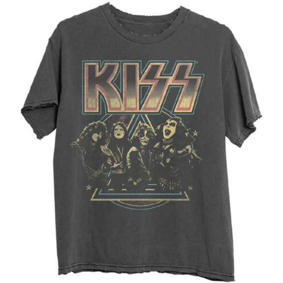 Kiss - Pyramid Mens T Shirt