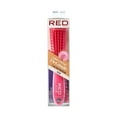thumbnail image 1 of KISS - RED 5 ROW NON-SLIP MINI DETANGLING BRUSH, 1 of 7