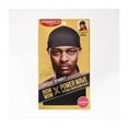 thumbnail image 1 of Kiss Red Durag Bow Wow Power Wave Silky Spandex Black, 1 Ea, 1 of 3