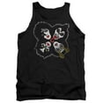 thumbnail image 1 of Kiss Rock And Roll Heads Adult Tank Top Black, 1 of 2