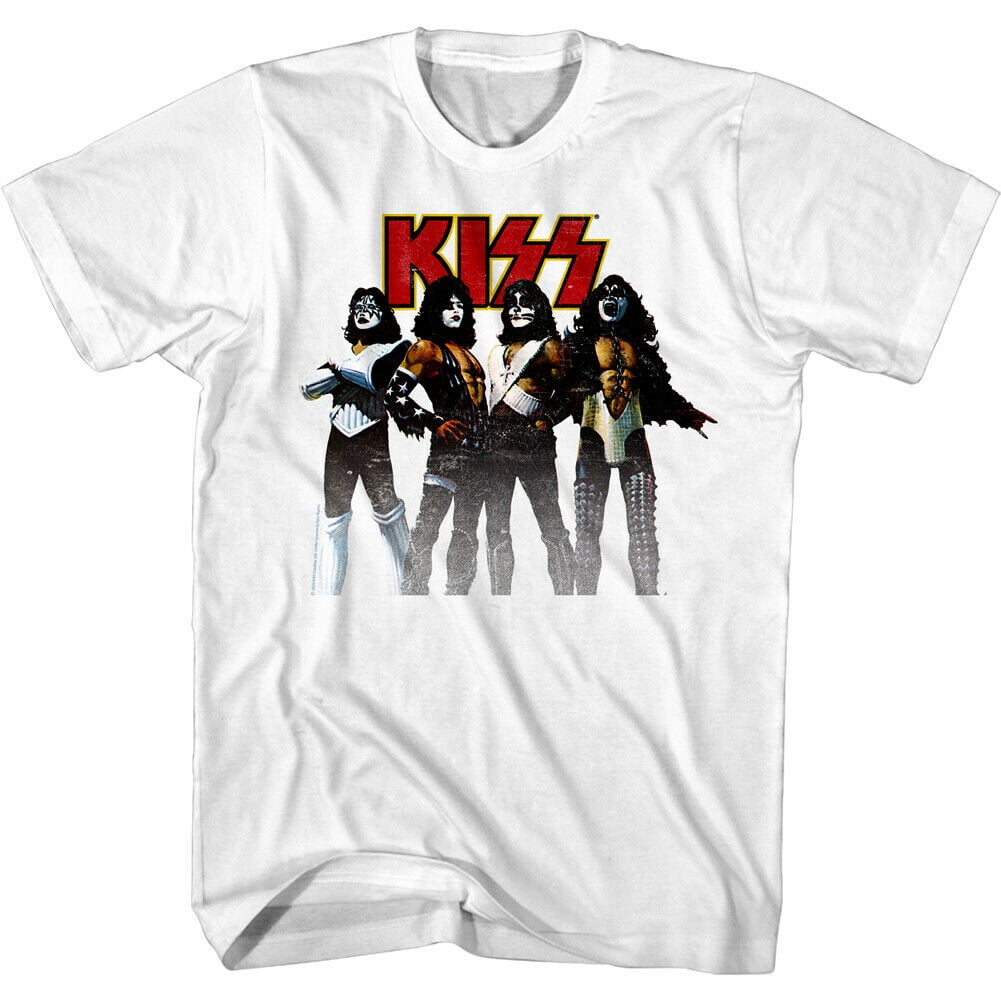 Kiss Rock Band Photo Men\'s T Shirt