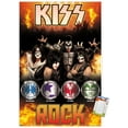 thumbnail image 1 of Kiss - Rock Wall Poster, 22.375" x 34", 1 of 6