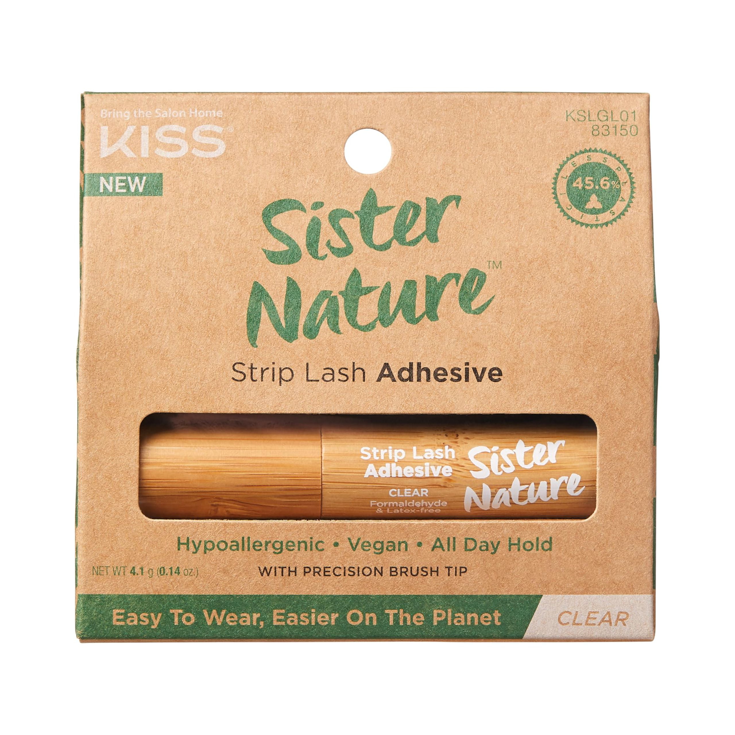 Kiss Sister Nature Glue - Clear, Packaging May Vary - Walmart.com