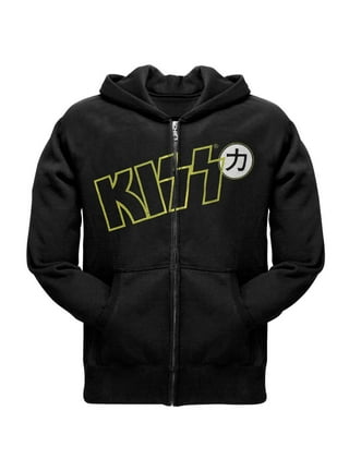 Kiss zip up hoodie cheap