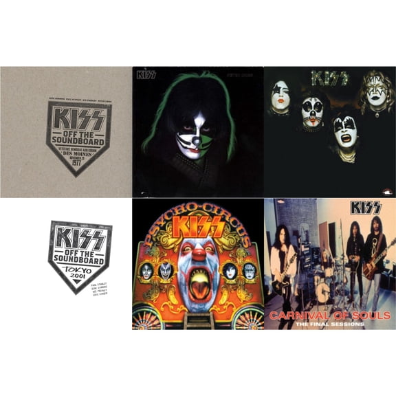 Kiss Off The Soundboard: Live In Des Moines (2LP) & Peter Criss & Kiss & Kiss Off The Soundboard: Tokyo 2001 (3LP) & Psycho Circus & Carnival Of Souls