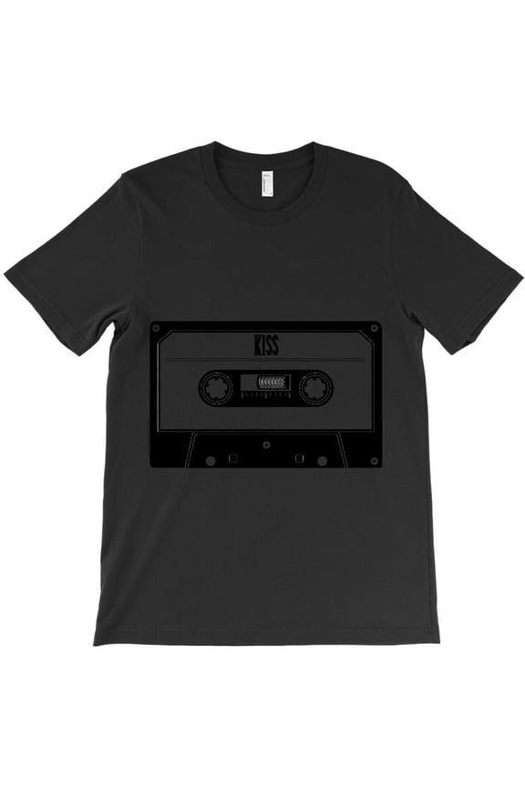 Kiss The Band Vintage Rock And Roll Retro 80s Music Cassette Graphic H29619 T-Shirt, for Men and Women, Up to Size 5XL