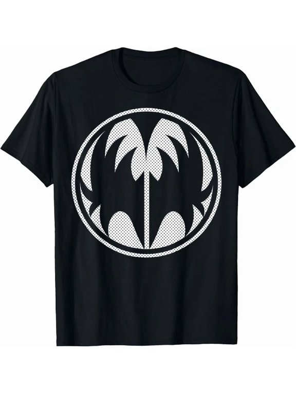 Kiss The Demon Logo Casual Design For Celebration Moments T-Shirt, Size S-5XL