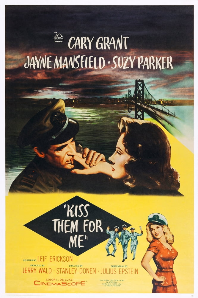 Kiss Them For Me Canvas Art - (11 x 17)