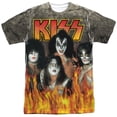 thumbnail image 1 of Kiss Through The Fire (Front/Back Print) Mens Sublimation Polyester Shirt, 1 of 2