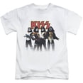 thumbnail image 1 of Juvenile: KISS - Throwback Pose Apparel Kids T-Shirt - White, 1 of 2