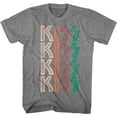 thumbnail image 1 of Kiss Washed Out Logo Graphite Heather Adult T-Shirt 5Xl, 1 of 2
