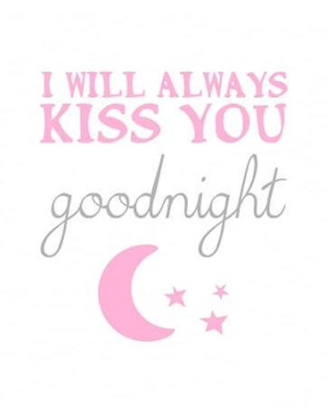 Kiss You Goodnight Canvas Art - Miyo Amori (24 x 30)