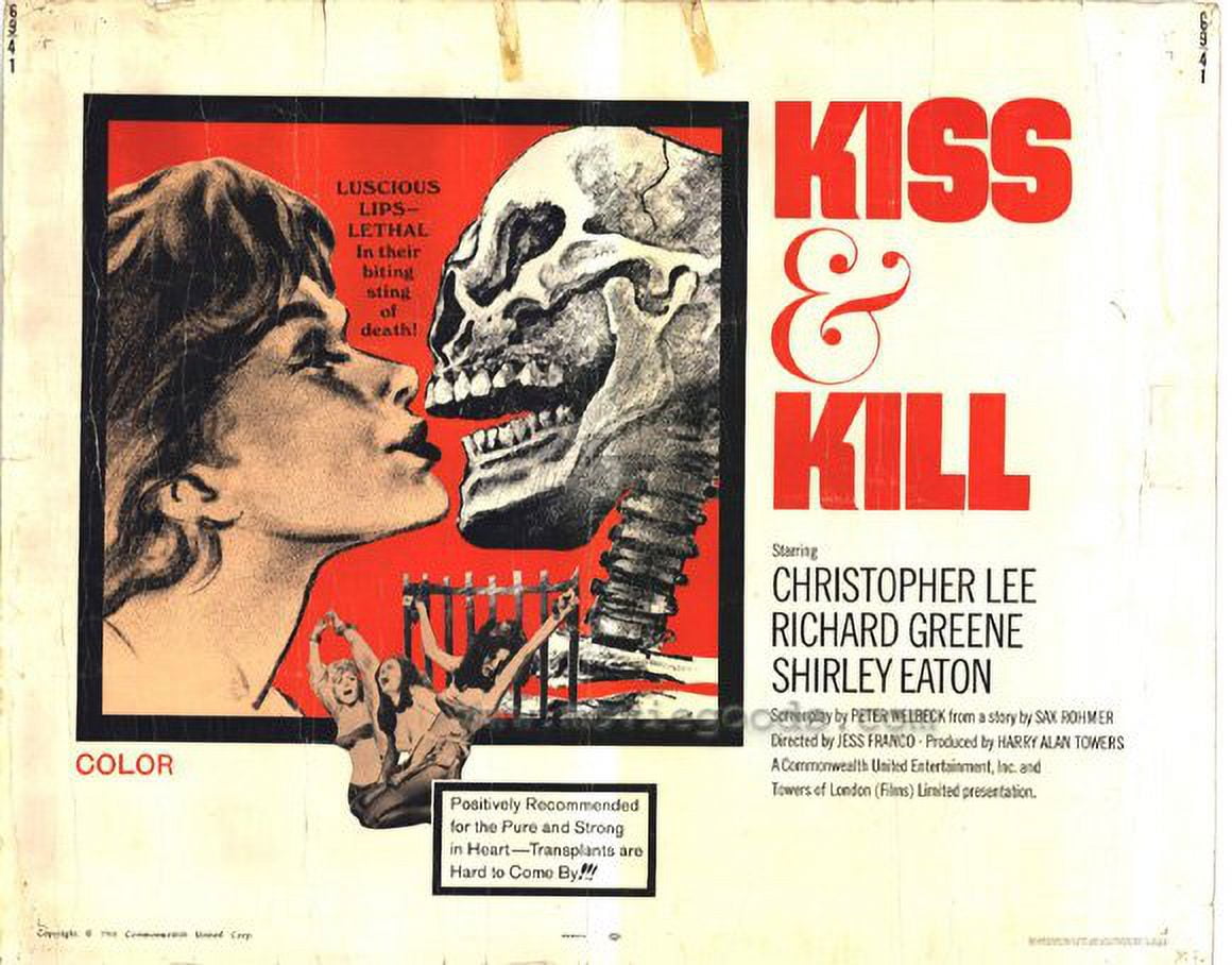 Kiss and Kill - movie POSTER (Style A) (11 x 14) (1969) 