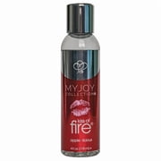 Kiss of Fire Warming Massage Lotion, 4.5 fl.oz 133 mL, Apple Licious