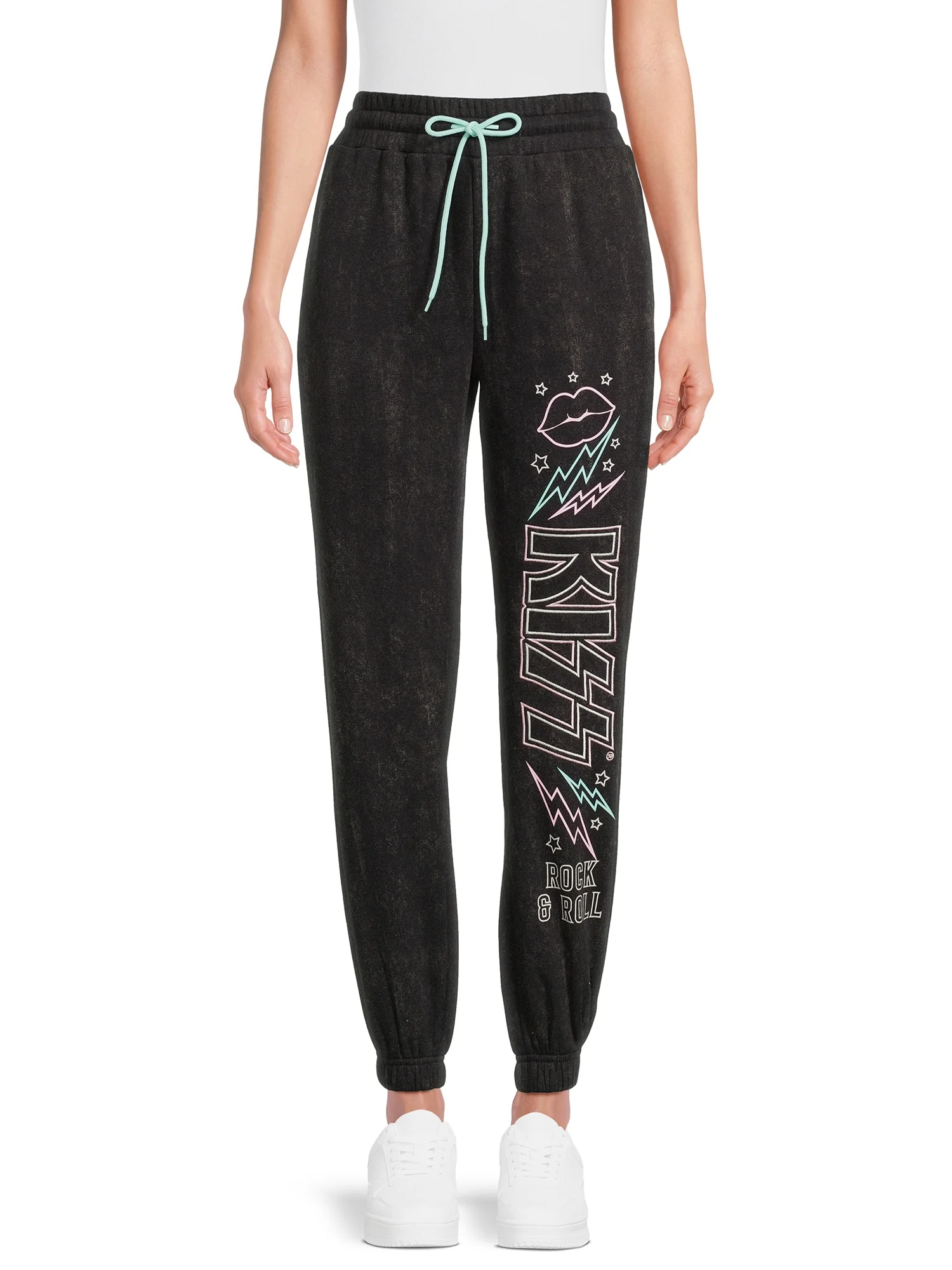 【GRAVER】23SS★ GROA Logo Classic Heart Sweat Jogger Pants Chrome Hearts Black Mongram Cross Horseshoe Logo Sweatpants