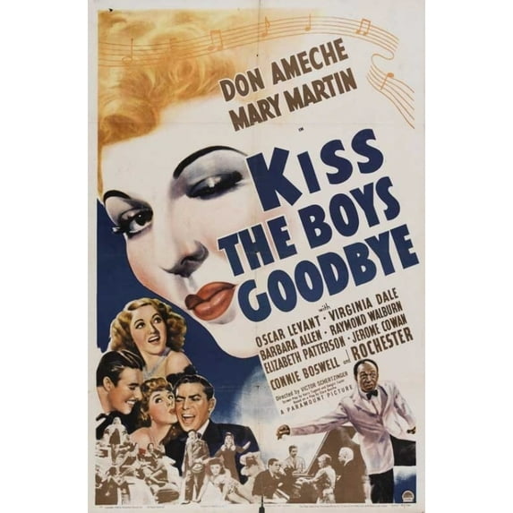 Kiss the Boys Goodbye Movie Poster Print (27 x 40) - Item # MOVAB62214