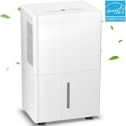KISSAIR 80 Pint Commercial Home Dehumidifier, Energy Star Covers up to 3000 Sq.Ft, 4 Modes and Child Lock, Basement/Laundry Room/Bedroom