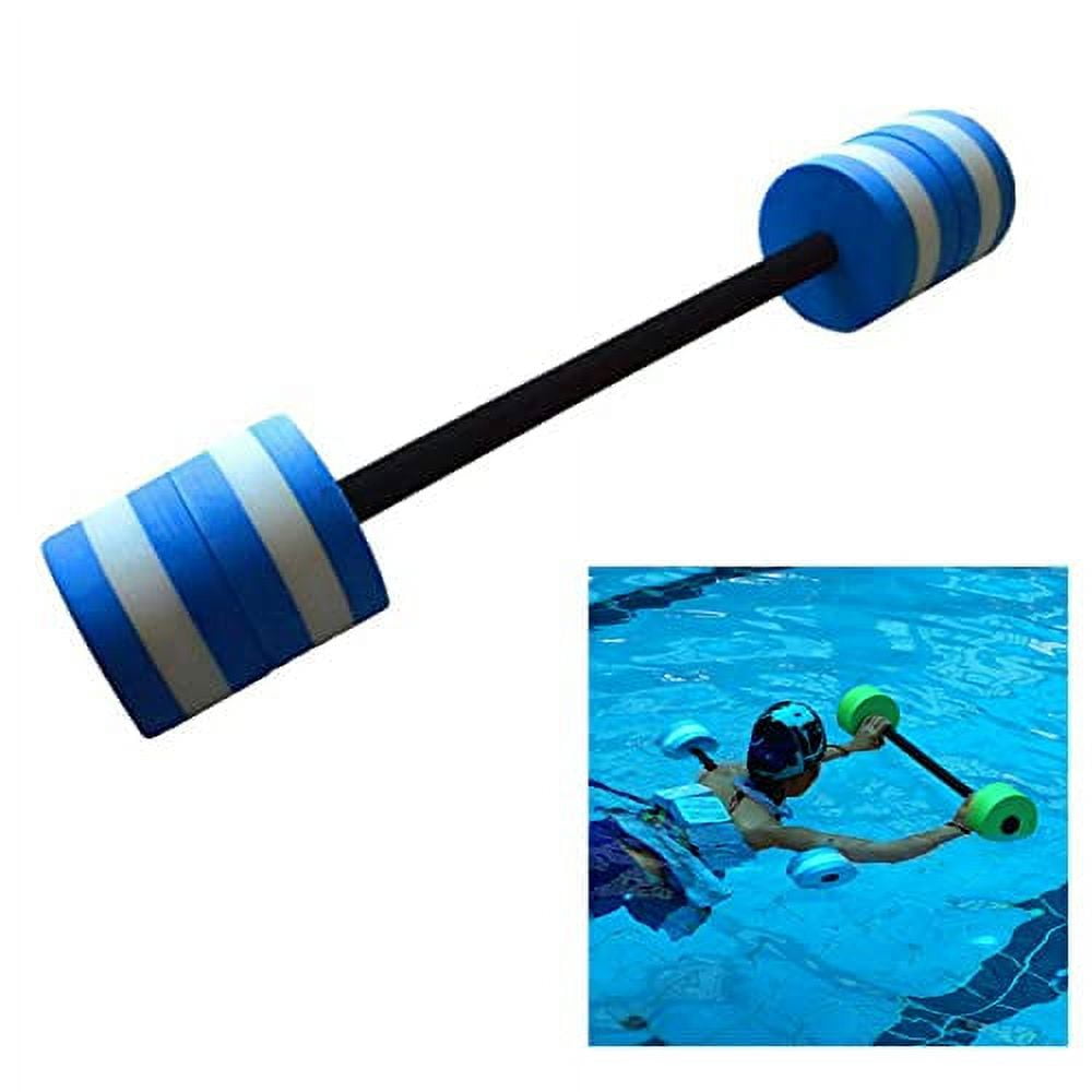 KissDate Aquatic Exercise Dumbbells, Aqua Fitness Barbells Hand Foam